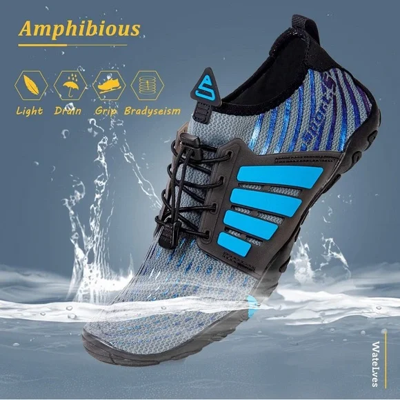 NWT WateLves Water Shoes Mens Womens Beach Swim Shoes Quick-Dry Aqua Socks - Picture 3 of 17